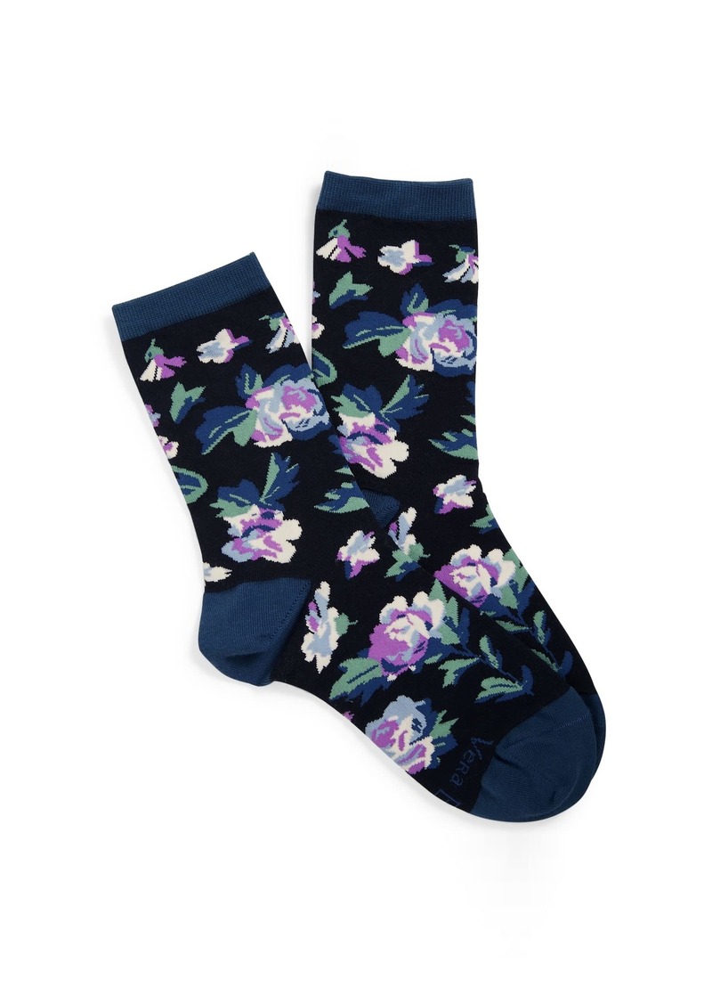 Vera Bradley Women's Crew Socks