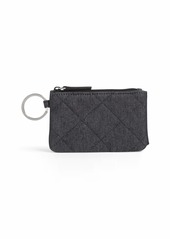 Vera Bradley Women's Denim Deluxe Zip ID Case Wallet with RFID Protection