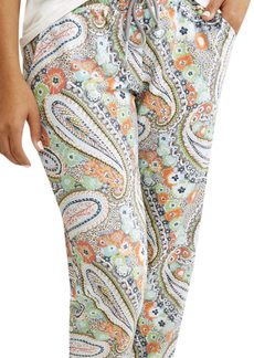 Vera Bradley Women's Lightweight French Terry Jogger Pajama Pants With Pockets (Extended Size Range)