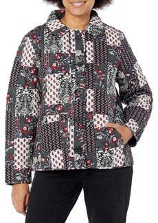Vera Bradley Women's Quilted Jacket with Pockets (Extended Size Range)