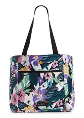 Vera Bradley Women's Recycled Lighten Up Reactive Drawstring Family Tote Bag