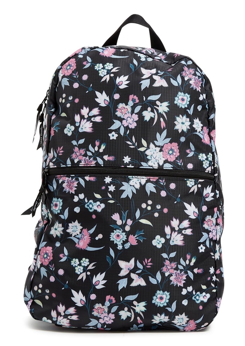 Vera Bradley Women's Ripstop Packable Backpack Travel Accessory