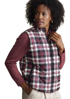 Vera Bradley Women's Zip Up Puffer Vest with Pockets (Extended Size Range)