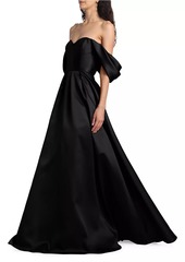 Vera Wang Bridesmaids Viktor Off-The-Shoulder Gown