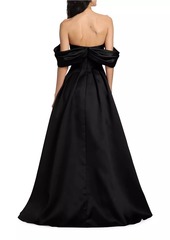 Vera Wang Bridesmaids Viktor Off-The-Shoulder Gown