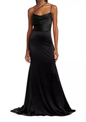 Vera Wang Paulette Satin Mermaid Gown