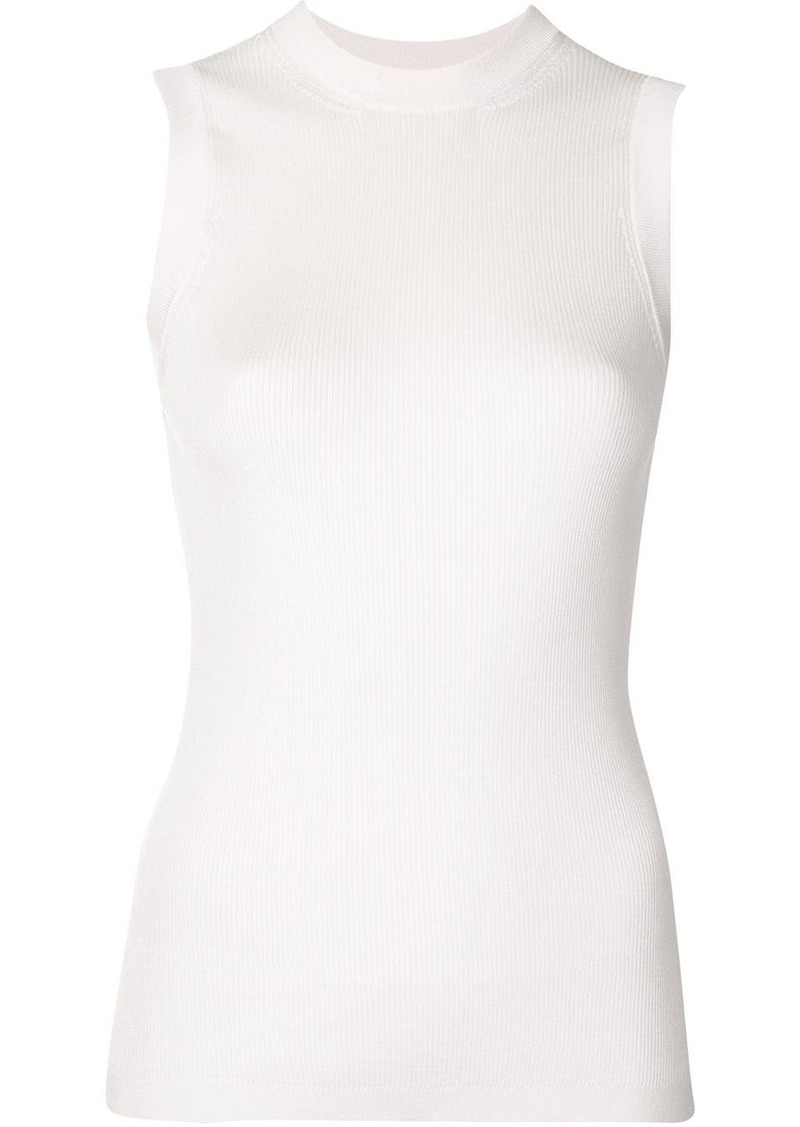 vera wang sleeveless tops