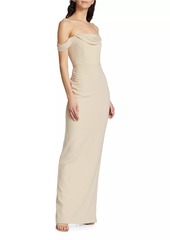 Vera Wang Sonsoles Off-The-Shoulder Gown