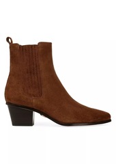 Veronica Beard Alina 50MM Suede Booties