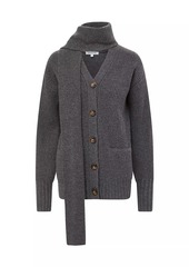 Veronica Beard Annalise Merino Wool-Cashmere Cardigan