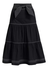 Veronica Beard Armida Midi-Skirt