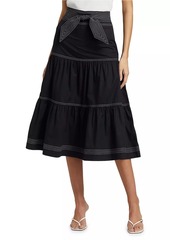 Veronica Beard Armida Midi-Skirt