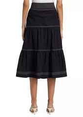 Veronica Beard Armida Midi-Skirt