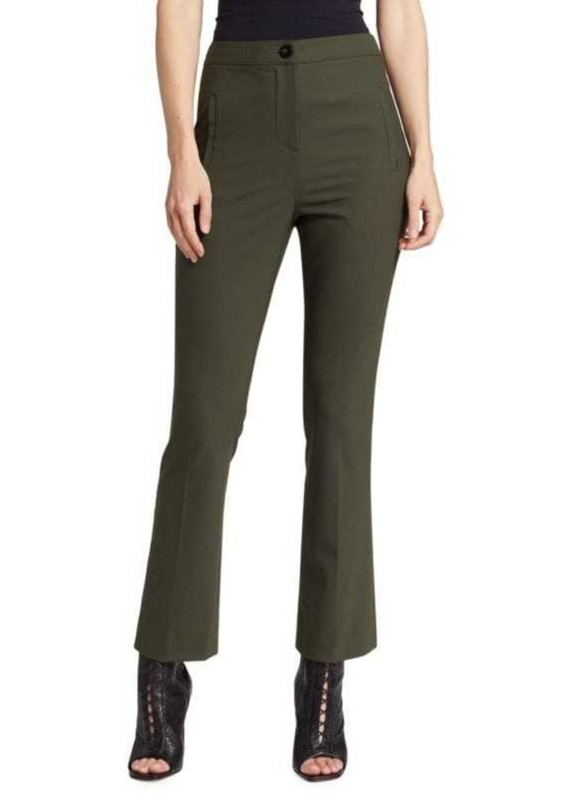 Veronica Beard Arte Wool Blend Cropped Pants