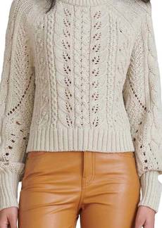 Veronica Beard Asita Sweater In Ivory