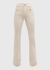 Veronica Beard Beverly High-Rise Skinny Flare Jeans