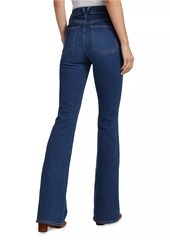 Veronica Beard Beverly High-Rise Skinny Flared Jeans