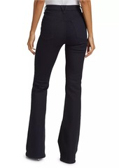 Veronica Beard Beverly High-Rise Skinny Flared Pants