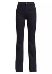 Veronica Beard Beverly High-Rise Skinny Flared Pants