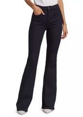 Veronica Beard Beverly High-Rise Skinny Flared Pants