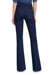 Veronica Beard Beverly High-Rise Stretch Flare Jeans