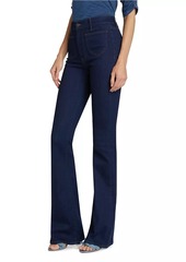 Veronica Beard Beverly High-Rise Stretch Flare Jeans