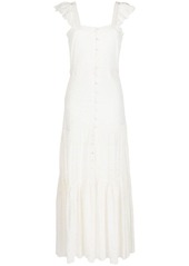 Veronica Beard broderie-anglaise maxi dress