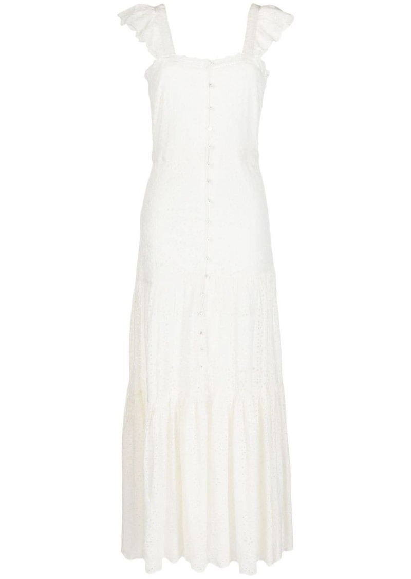 Veronica Beard broderie-anglaise maxi dress