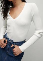 Veronica Beard Callie Sweater In Off White