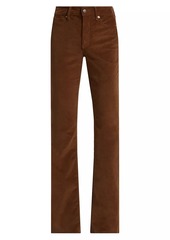 Veronica Beard Cameron Corduroy Boot-Cut Pants