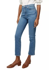 Veronica Beard Carly Crop Flare Jeans