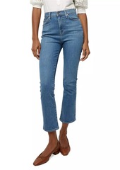 Veronica Beard Carly Crop Flare Jeans