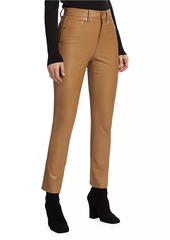 Veronica Beard Carly Faux Leather Pants