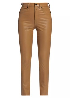 Veronica Beard Carly Faux Leather Pants