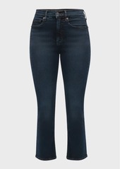 Veronica Beard Carly High-Rise Kick Flare Jeans