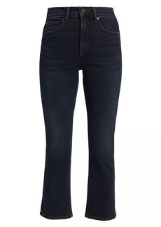 Veronica Beard Carly High-Rise Stretch Kick-Flare Jeans