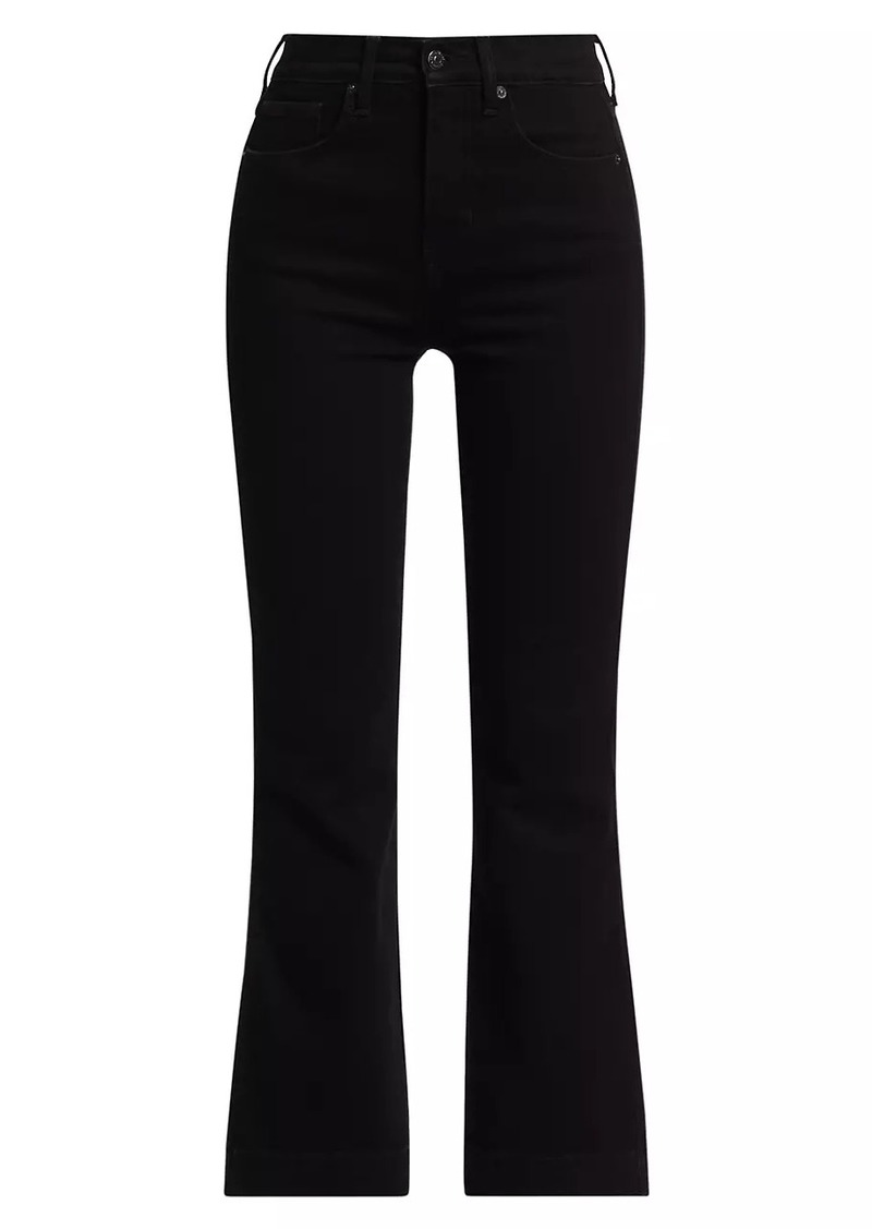 Veronica Beard Carson High-Rise Flare Pants