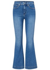 Veronica Beard Carson high-waisted flared jeans