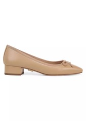 Veronica Beard Cecile Leather Pumps