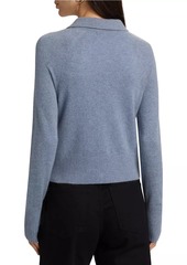 Veronica Beard Cheshire Cashmere Spread-Collar Cardigan