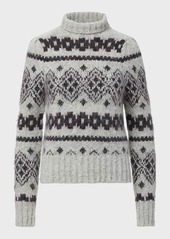 Veronica Beard Chiana Fairisle Sweater