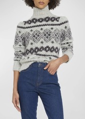 Veronica Beard Chiana Fairisle Sweater