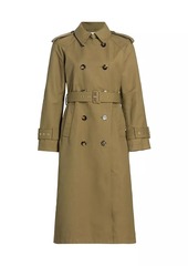 Veronica Beard Conneley Dickey Cotton-Blend Trench Coat