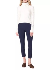 Veronica Beard Core Zip-Back Scuba Pants