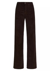 Veronica Beard Crosbie Corduroy Flare Pants