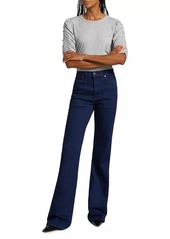 Veronica Beard Crosbie Denim Wide-Leg Jeans