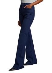 Veronica Beard Crosbie Denim Wide-Leg Jeans