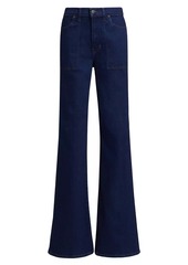 Veronica Beard Crosbie Denim Wide-Leg Jeans