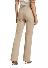 Veronica Beard Crosbie Straight-Leg Pants