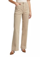 Veronica Beard Crosbie Straight-Leg Pants